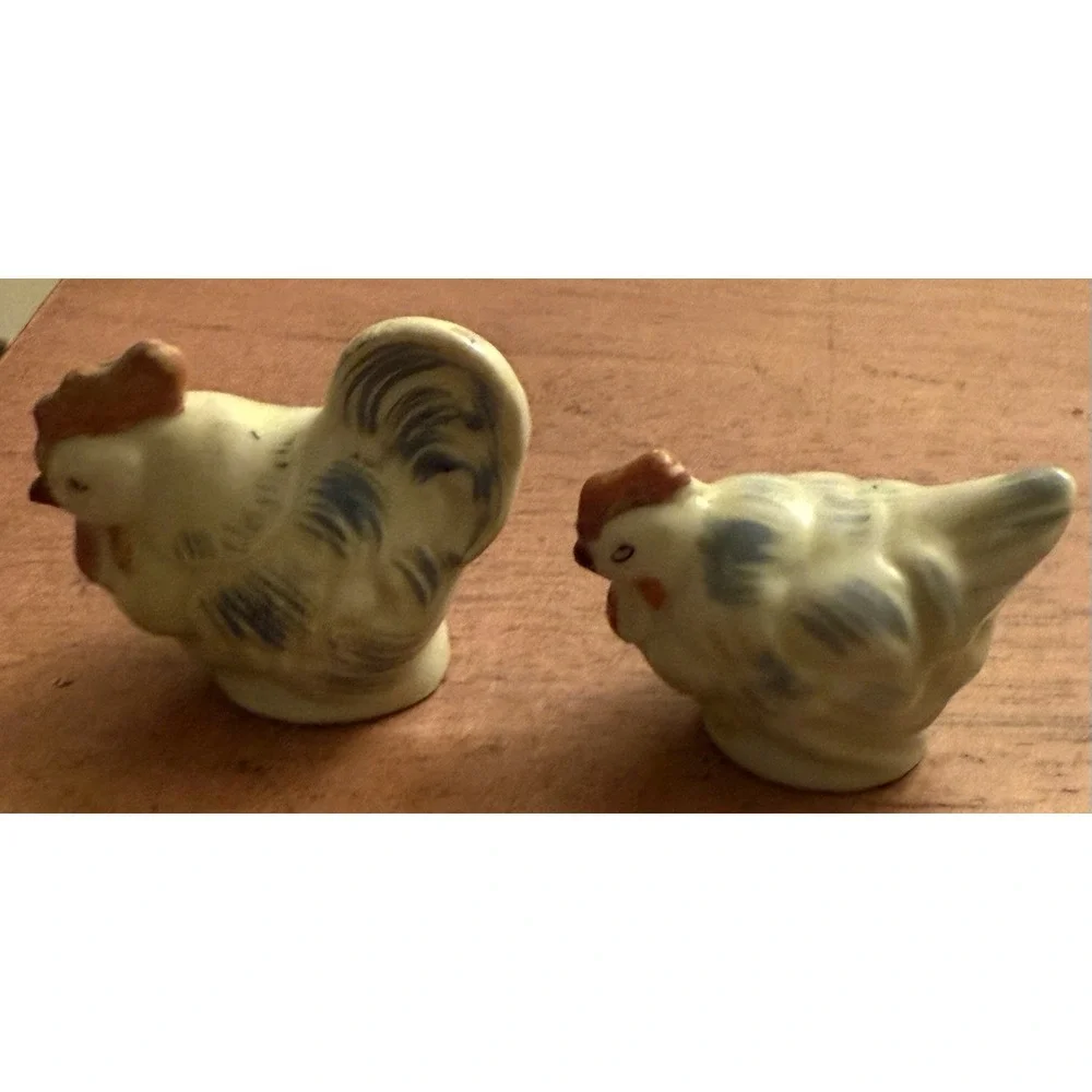 VTG Rooster & Hen‎ Salt & Pepper Shaker Japan